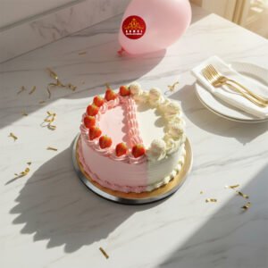 Half & Half cake