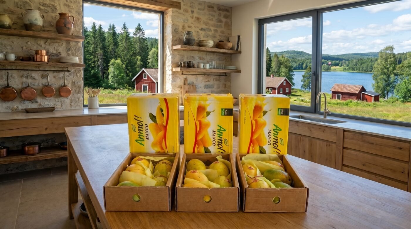 Anmol Mango In Stockholm, Sweden